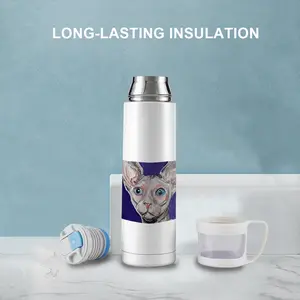 Bald Cat Thermos Cup (17oz/500ml)