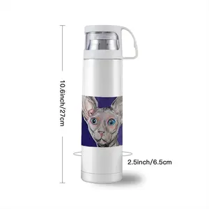 Bald Cat Thermos Cup (17oz/500ml)