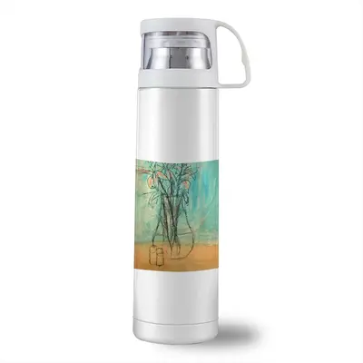 Oriental Lilies Thermos Cup (17oz/500ml)