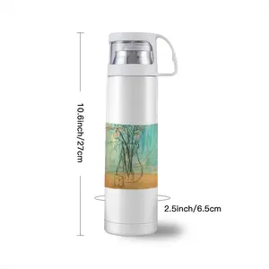 Oriental Lilies Thermos Cup (17oz/500ml)