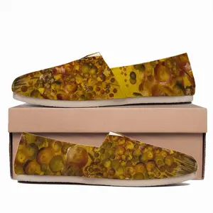 Men Floral Arrangement D Flat Shoes