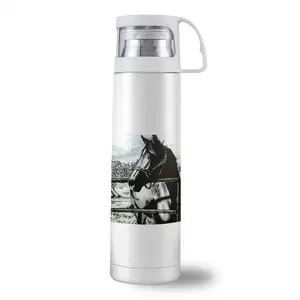 Portrait Of A Horse Thermos Cup (17oz/500ml)