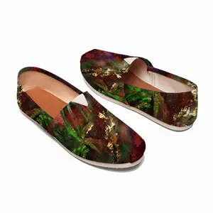 Men Red And Gold Selva Flat Shoes