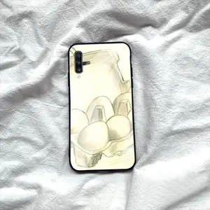 6 Eier Im Karton Six Eggs In The Cardboard Samsung Galaxy A50 Phone Case