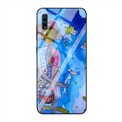 Fishing - Ink And Drawing Samsung Galaxy A50 Phone Case