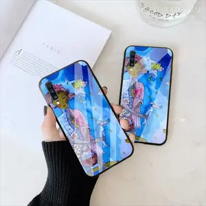 Fishing - Ink And Drawing Samsung Galaxy A50 Phone Case