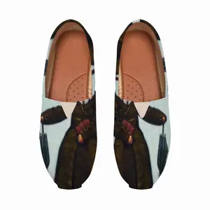 Men Rabbi From Old Galicia Flat Shoes