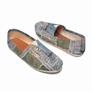 Men Grey Shack Flat Shoes