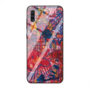 Fired Samsung Galaxy A50 Phone Case