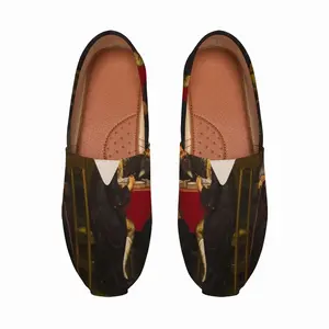 Men Shtetl Mezhirich Talmudic Dispute Flat Shoes