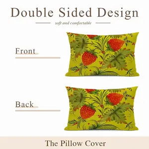 Raspberry Polyester Pillow (Rectangle, Multi-Size)