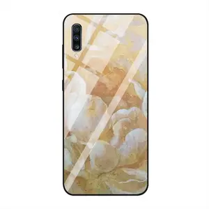 Gold Flower Samsung Galaxy A50 Phone Case