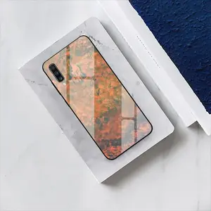 Orange Burst Samsung Galaxy A50 Phone Case