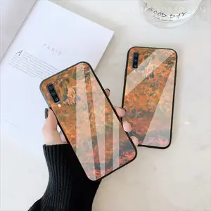 Orange Burst Samsung Galaxy A50 Phone Case