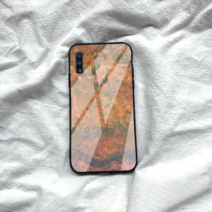 Orange Burst Samsung Galaxy A50 Phone Case