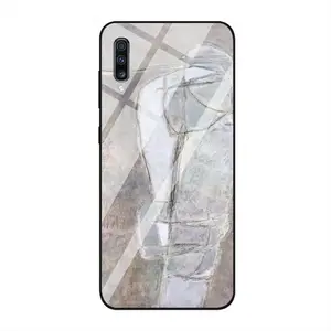 White Shape Samsung Galaxy A50 Phone Case