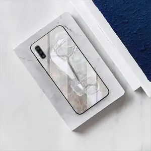 White Shape Samsung Galaxy A50 Phone Case