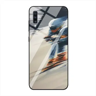 The Skier Samsung Galaxy A50 Phone Case