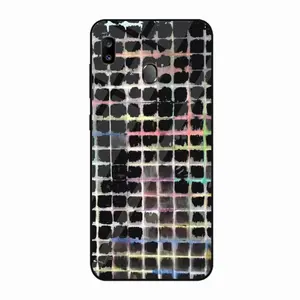 Grid (Bleeding) Samsung Galaxy A20 Phone Case