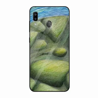 Water + Stones Samsung Galaxy A20 Phone Case