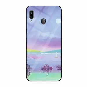 Moon Trees Samsung Galaxy A20 Phone Case