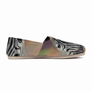 Men Dreamy Zebra Flat Shoes