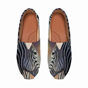 Men Dreamy Zebra Flat Shoes