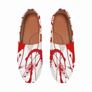 Men Electrona Royal Abstract Flat Shoes