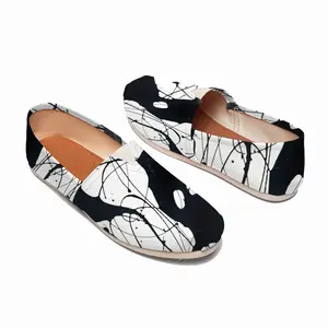 Men Rhea Royal Abstract Flat Shoes