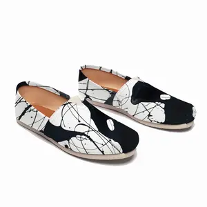 Men Rhea Royal Abstract Flat Shoes