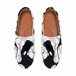 Men Rhea Royal Abstract Flat Shoes