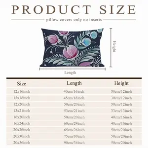 Night Pleasure Polyester Pillow (Rectangle, Multi-Size)