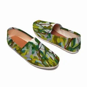 Men The Sun Is Shining Through The Pine Trees Flat Shoes