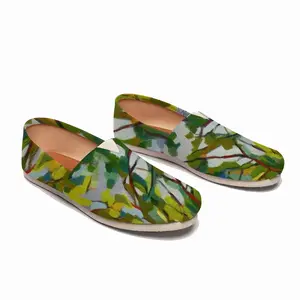 Men The Sun Is Shining Through The Pine Trees Flat Shoes