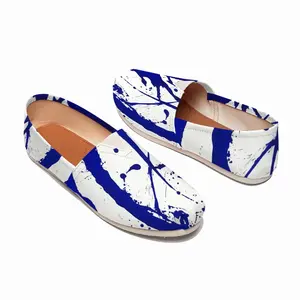 Men Aphitrite Royal Abstract Flat Shoes