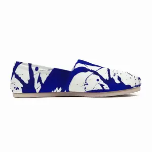 Men Aphitrite Royal Abstract Flat Shoes