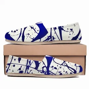 Men Aphaea Royal Abstract Flat Shoes