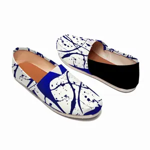 Men Aphaea Royal Abstract Flat Shoes