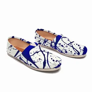 Men Aphaea Royal Abstract Flat Shoes