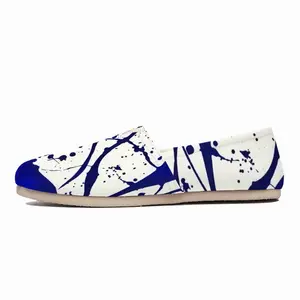 Men Aphaea Royal Abstract Flat Shoes