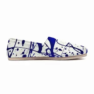 Men Aphaea Royal Abstract Flat Shoes