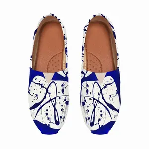 Men Aphaea Royal Abstract Flat Shoes