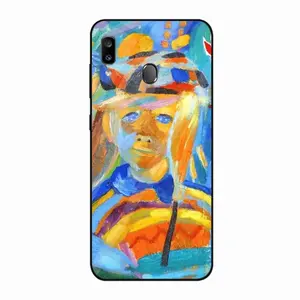 Portrait Of A Boy Samsung Galaxy A20 Phone Case