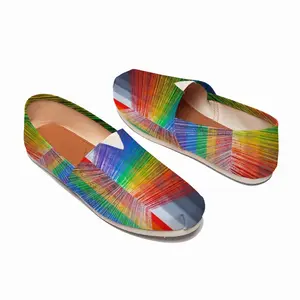 Men Refraction Flat Shoes