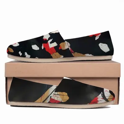 Men Atropos Royal Abstract Flat Shoes