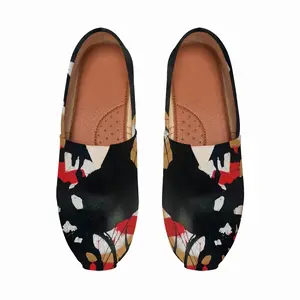 Men Atropos Royal Abstract Flat Shoes