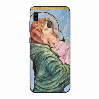 Godmother And Her Son Samsung Galaxy A20 Phone Case