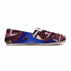 Men Pomegranates Part 1(Blue) Flat Shoes