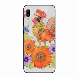 Sunny Rooster Samsung Galaxy A20 Phone Case