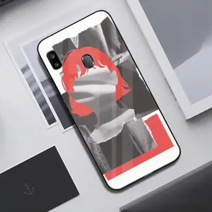 Red Samsung Galaxy A20 Phone Case